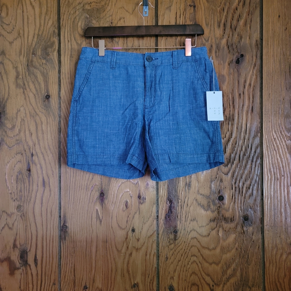A New Day chambray shorts NWT